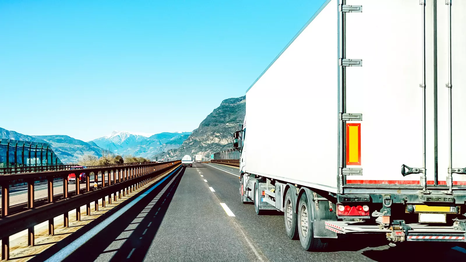 Freight transport and cargo coordination illustration